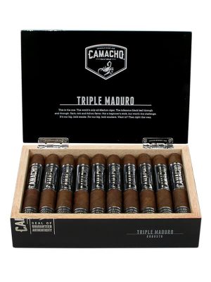 Camacho Triple Maduro Robusto Cigars