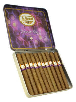 Tatiana Groovy Blue Tin