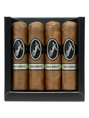 Davidoff 4 Pack Escurio Petit Robusto Cigars