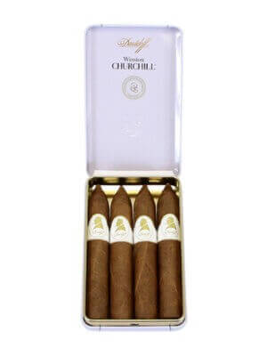Davidoff Winston Churchill Belicoso Tin
