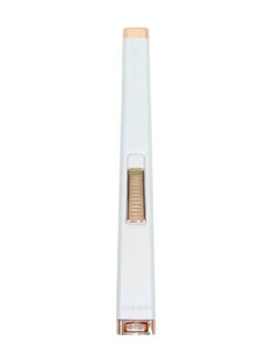 Colibri Aura Flat Flame Lighter White Rose Gold