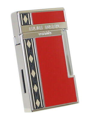 J-14 Jet Alba Red Marquetry Lighter