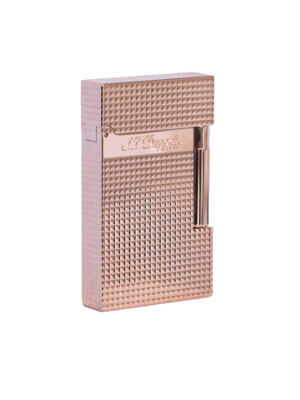 S.T. Dupont Line 2 Rose Gold Diamond Lighter