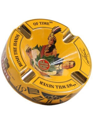 OXO Oro Oscuro Yellow Ashtray