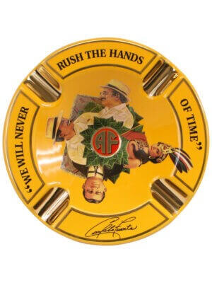 OXO Oro Oscuro Yellow Ashtray