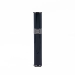 Prometheus Single Cigar Tube Black Lacquer Gun Metal