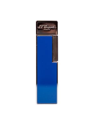S.T. Dupont Twiggy Flat Torch Lighter Blue - 030005