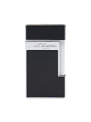 S.T. Dupont Slimmy Black Lacquer and Chrome - 028001