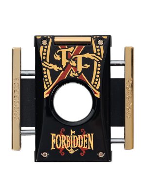 OpusX Rare Black in Black Lacquer and Gold Cutter