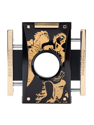 GOF "Never Back Down" in Gold on Black Cutter