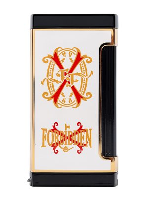 OpusX Rare Black Ultimo X in White and Gold Lighter