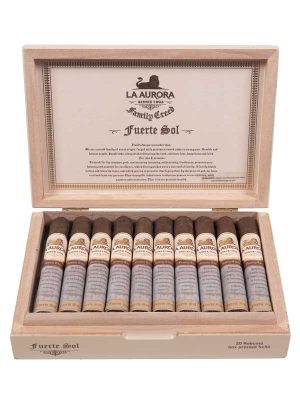 La Aurora Family Creed Fuerte Sol Box Pressed Robusto